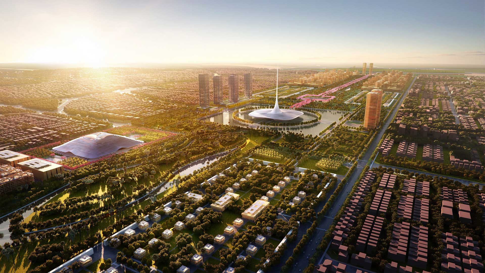 Amaravati towers